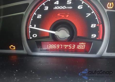 2008 Honda Civic Si/Si Mugen из США, поврежденный, VIN 2HGFA555X8H711383